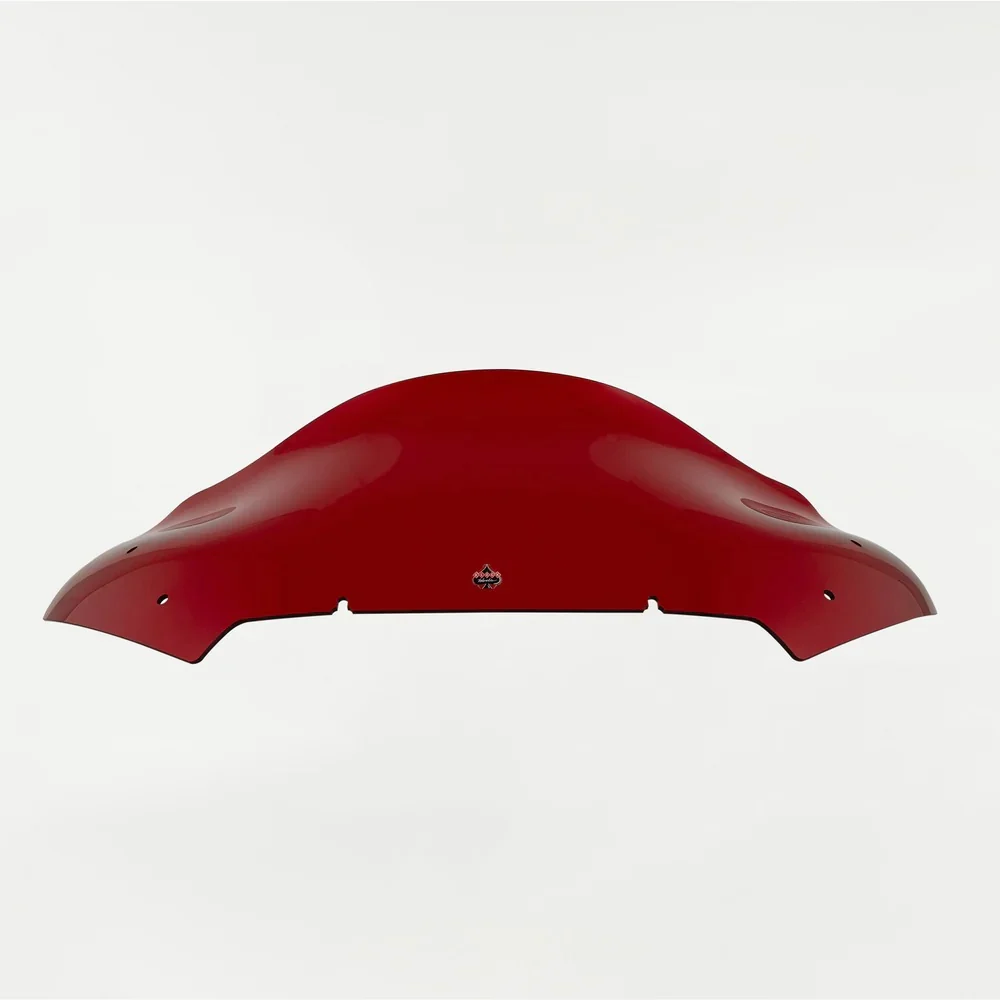 Klock Werks KKC-2310-0866 10" Sports Flare Kolor Windshield Red for Harley-Davidson CVO Road Glide 23-Up/Road Glide 24-Up Models - Image 2