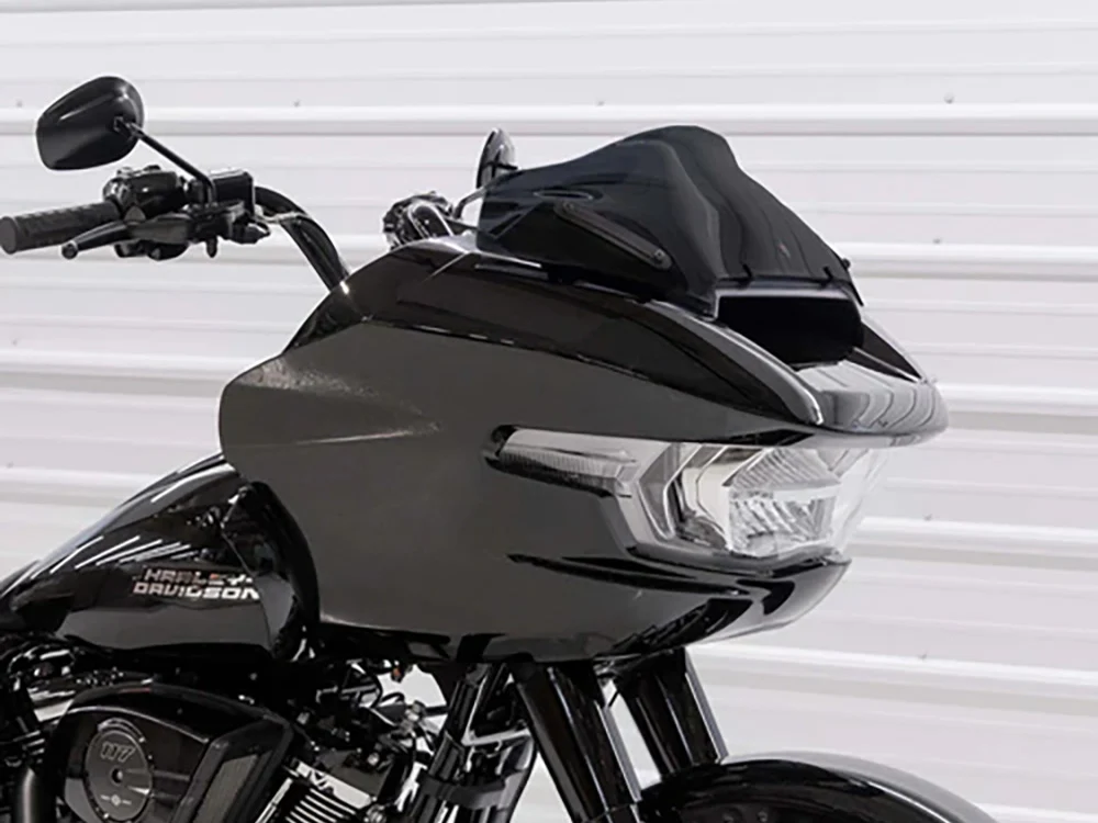 Klock Werks KKC-2310-0911 8" Sports Flare Windshield Black for Harley-Davidson CVO Road Glide 23-Up/Road Glide 24-Up - Image 3