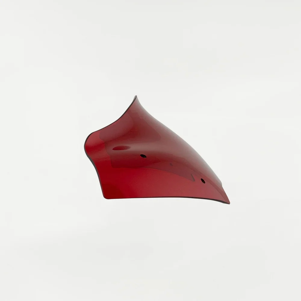 Klock Werks KKC-2310-0925 8" Sports Flare Kolor Windshield Red for Harley-Davidson CVO Road Glide 23-Up/Road Glide 24-Up Models