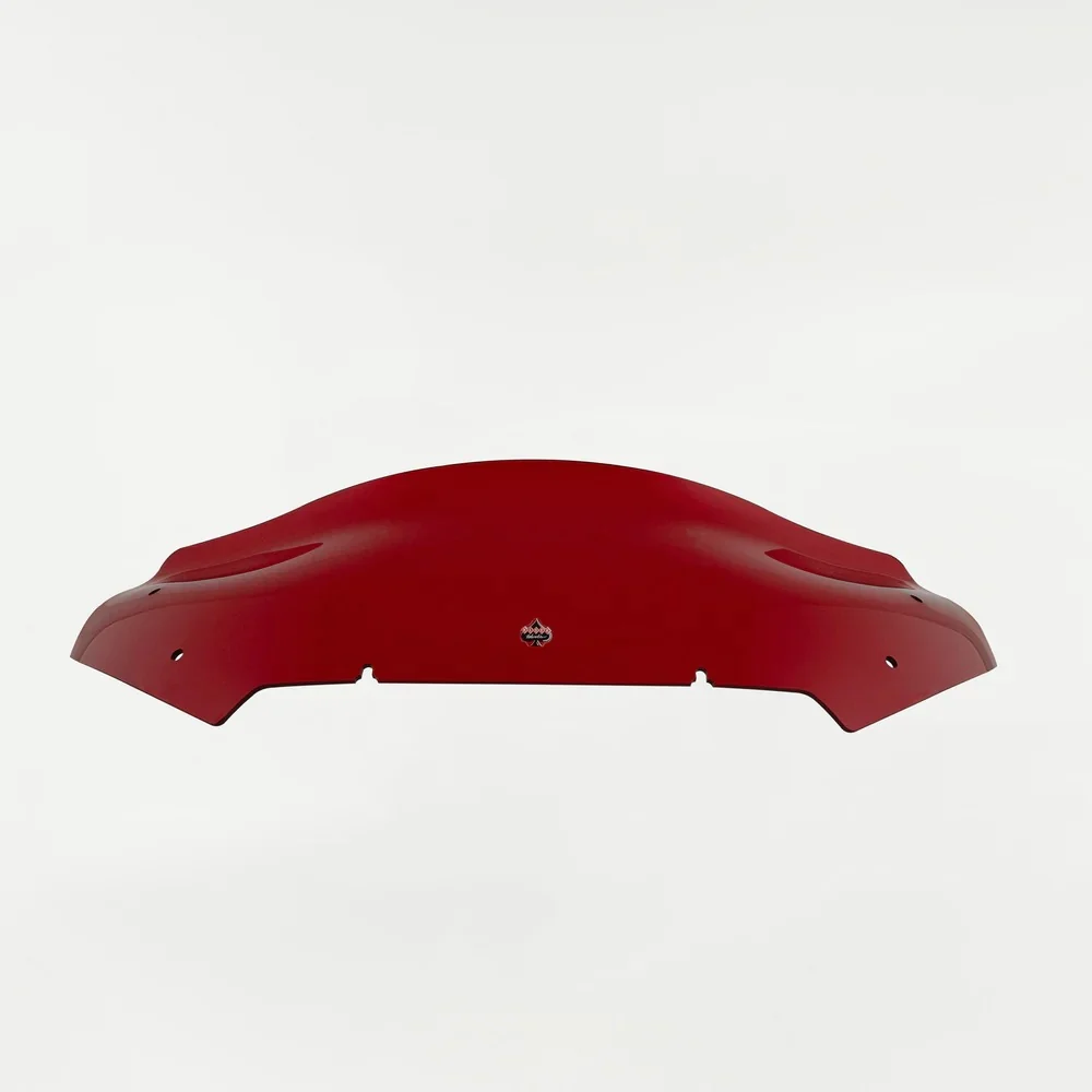 Klock Werks KKC-2310-0925 8" Sports Flare Kolor Windshield Red for Harley-Davidson CVO Road Glide 23-Up/Road Glide 24-Up Models - Image 2