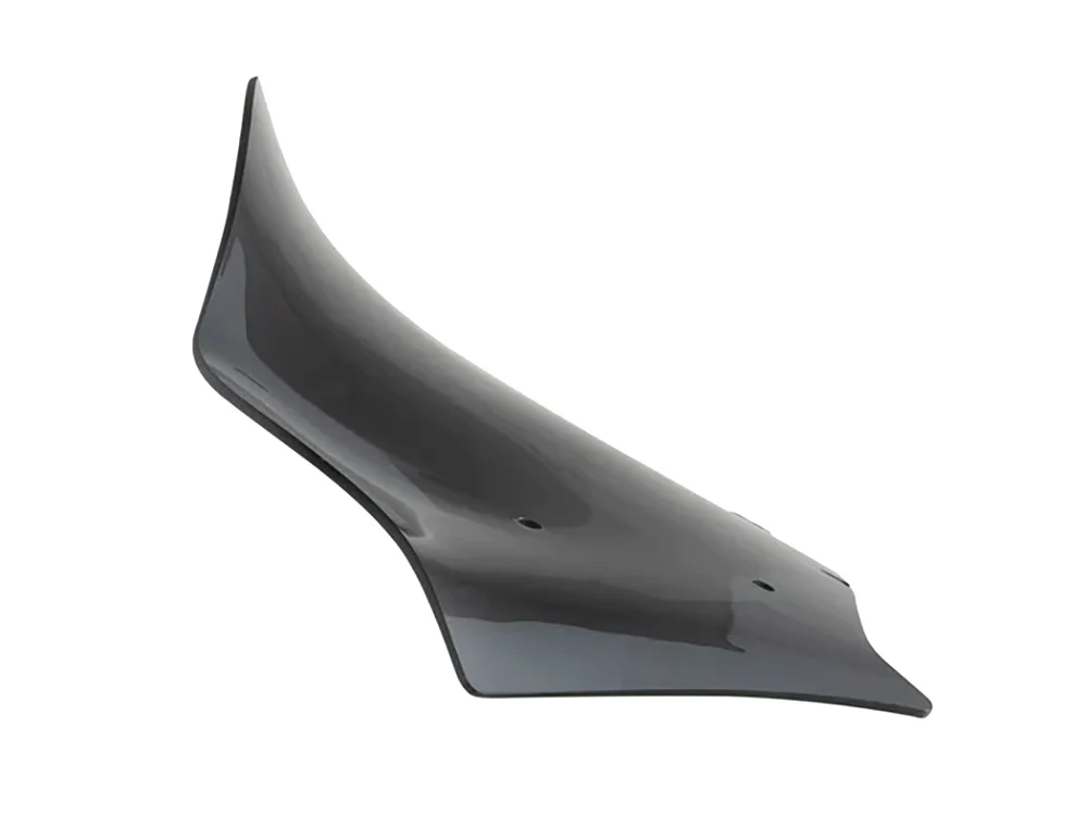 Klock Werks KKC-2310-0958 12" Flare Windshield Dark Smoke for Harley-Davidson CVO Street Glide 23-Up/Street Glide 24-Up - Image 4