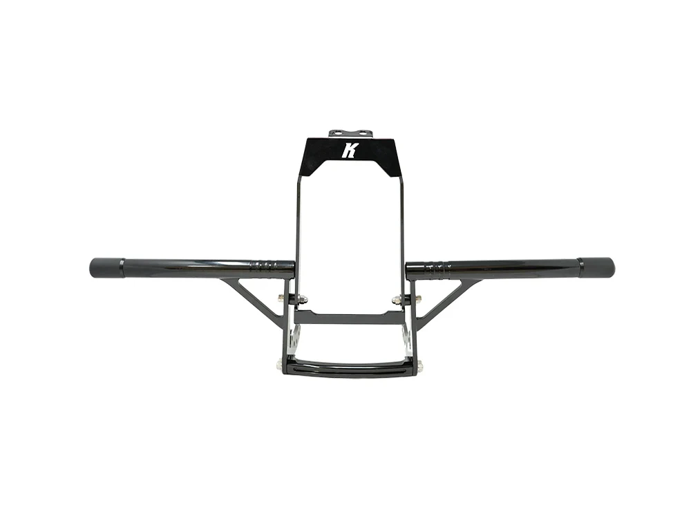 Kodlin KM-K59517 Front Engine Guard Crash Bar Black for Harley-Davidson Softail 25-Up w/Mid Mounts - Image 3
