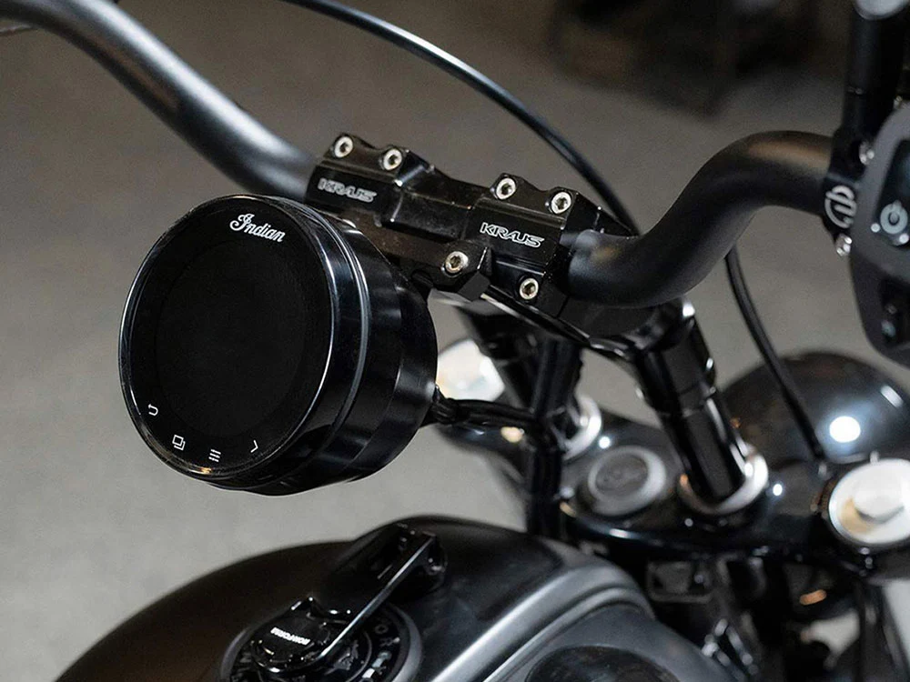 Kraus KRA-IN-IN-014-B Indian Chief Gauge Pod Black for Indian Chief Dark Horse/Chief Bobber Dark Horse 22-Up - Image 2