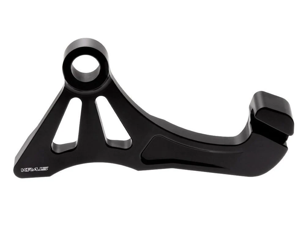 Kraus Motor Co KRA-ST-BR-81-A Rear Radial Caliper Mount Black for Harley-Davidson Touring 08-Up