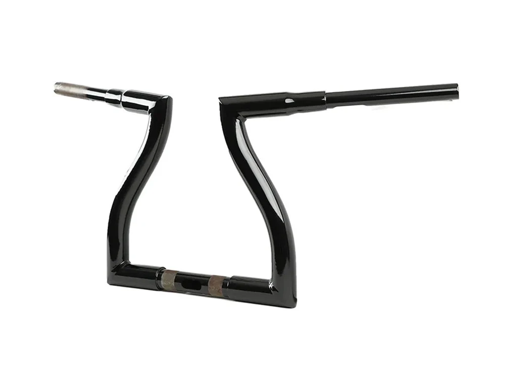 LA Choppers LA-7317-12BLK 12" x 1-1/2" Thresher Handlebar Gloss Black for Harley-Davidson Road Glide 15-23/Road King Special 17-Up