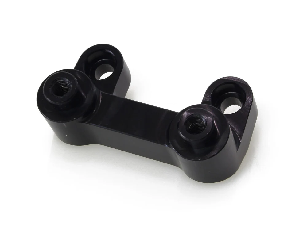 LA Choppers LA-7415-10BLK Riser Adapter Black for Harley-Davidson Road Glide 15-23 w/T-Bars or Risers