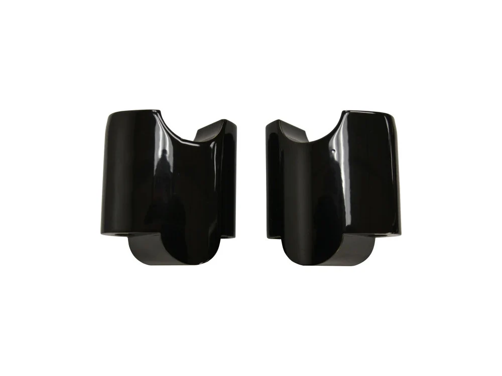 LA Choppers LA-7433-02BLK 2" Riser Spacers Gloss Black for Harley-Davidson Sportster Forty-Eight 10-21