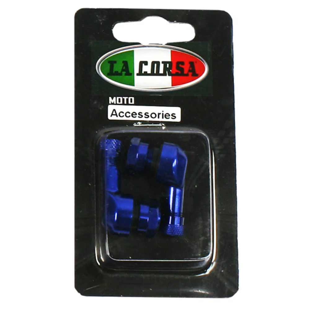 La Corsa 93-T42-0B Tubeless Valve Stem Blue 11.3mm (Pair)