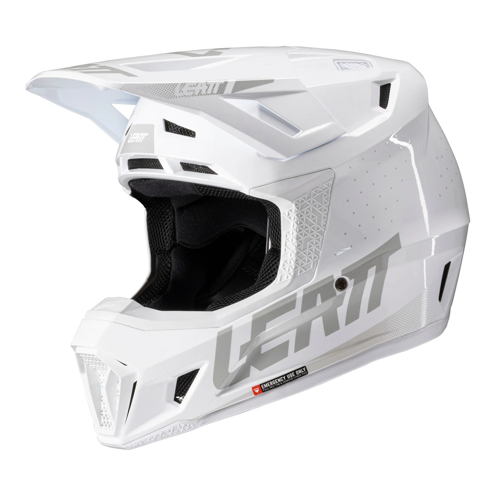 Leatt 2026 7.5 White Helmet & Velocity 4.5 Goggle Kit - Image 2