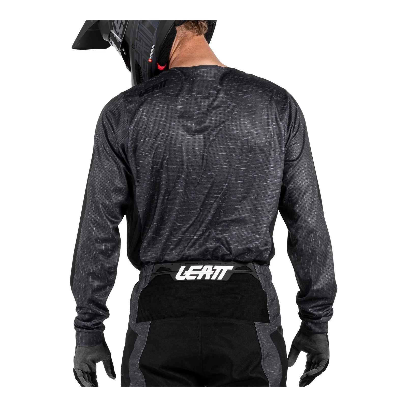Leatt 2026 3.5 Stealth Black/Grey Jersey & Pants Ride Kit - Image 3