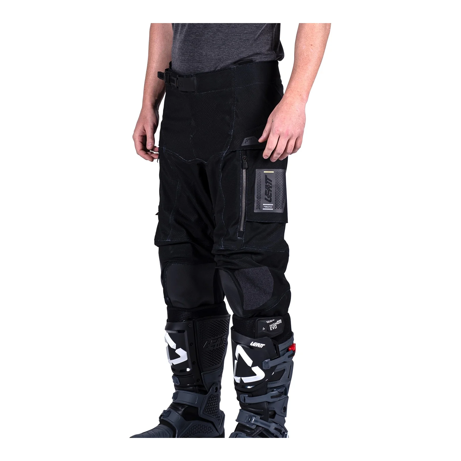 Leatt 5.5 ADV Rally Stealth Textile Pants - Image 3