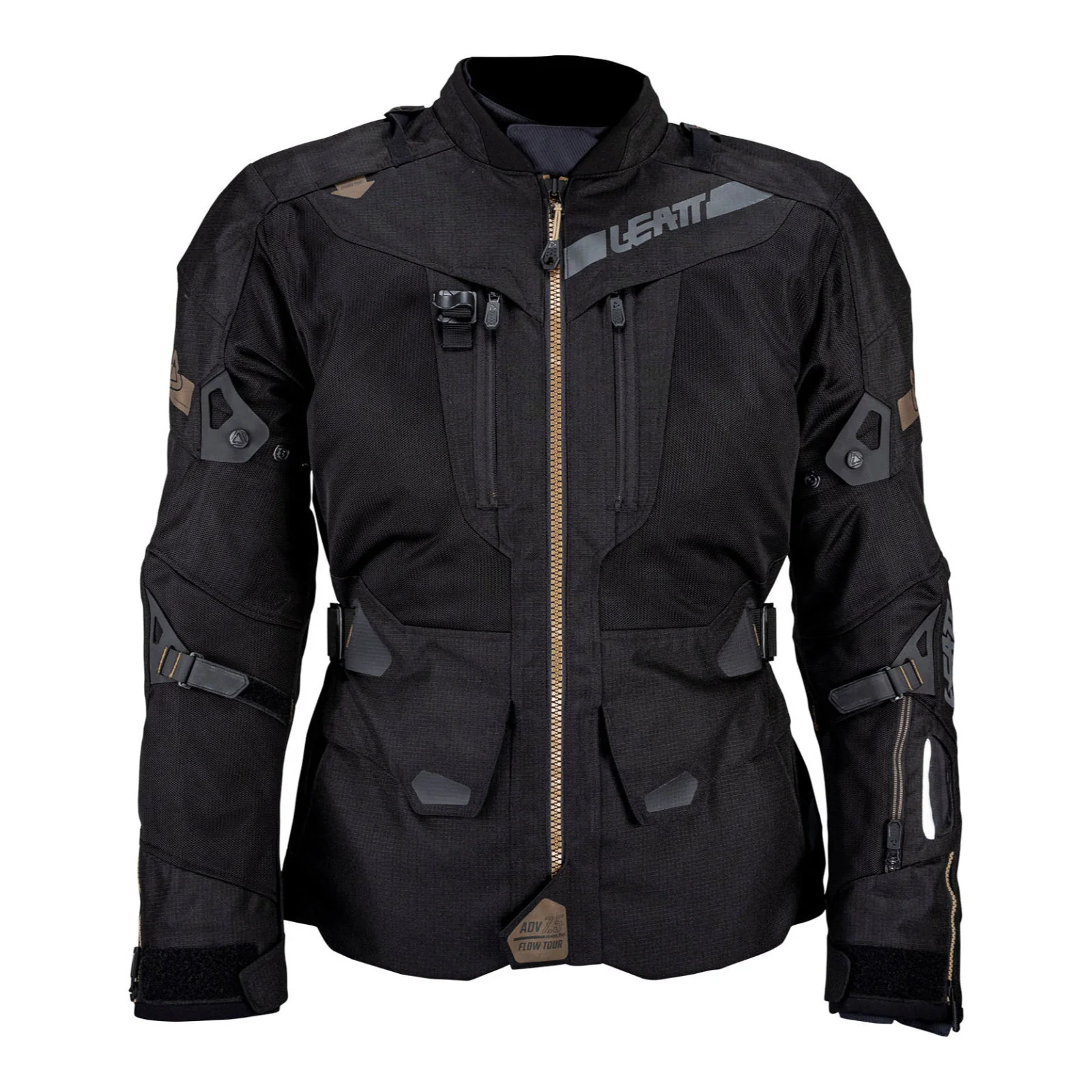 Leatt 7.5 ADV FlowTour Stealth Textile Jacket - Image 3