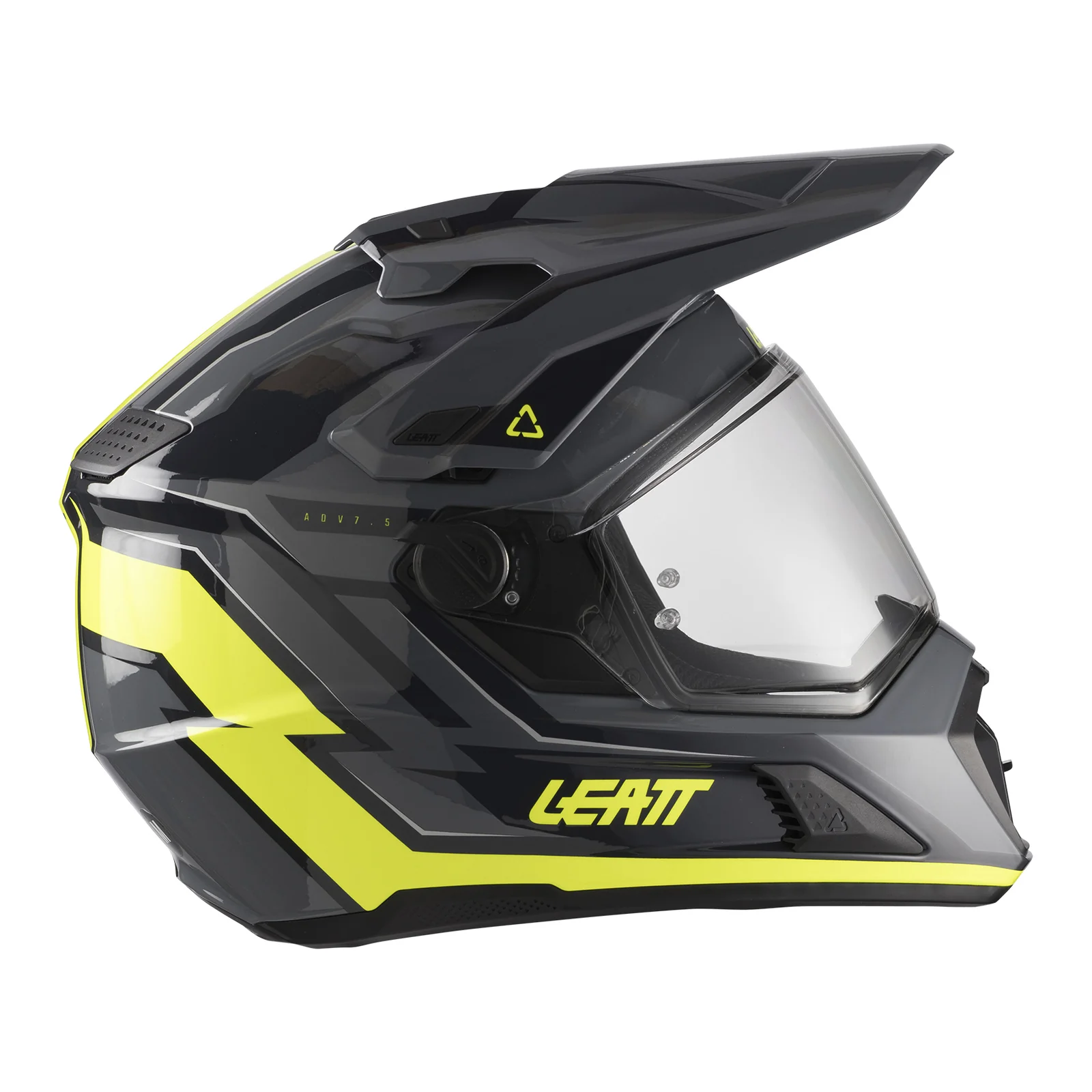 Leatt 7.5 ADV Hi-Viz Yellow Helmet Kit - Image 5