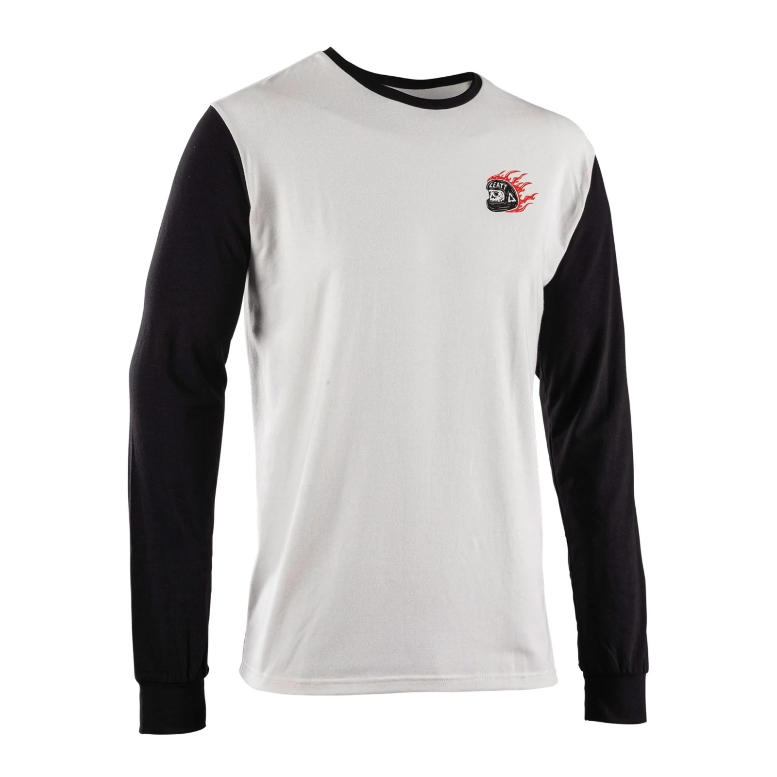 Leatt Core Cream White Long Sleeve Shirt