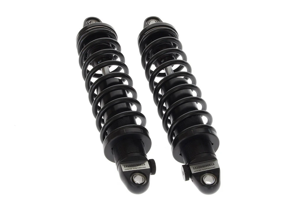 Legend LEG-1310-0959 REVO-A Series 13" Adjustable Rear Shock Absorbers Black for Touring 99-Up [INTERNAL]