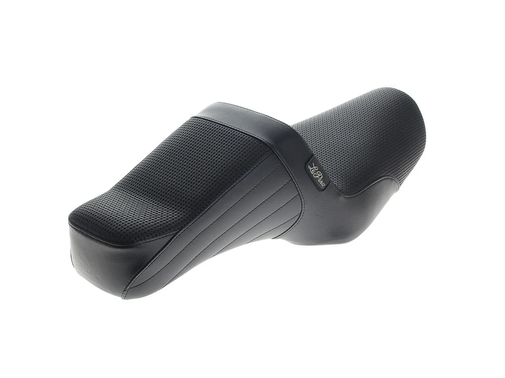 LePera Seats LP-L-586BW TailWhip Dual Seat Basket Weave Stitch for Sportster 82-03 - Image 2
