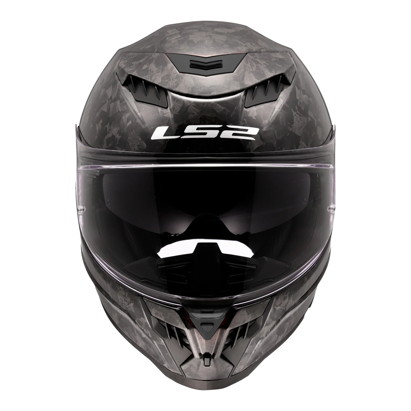LS2 FF807 Dragon Forged Gloss Carbon Helmet - Image 5
