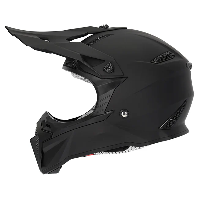 M2R X2.1 Matte Black Youth Helmet - Image 2