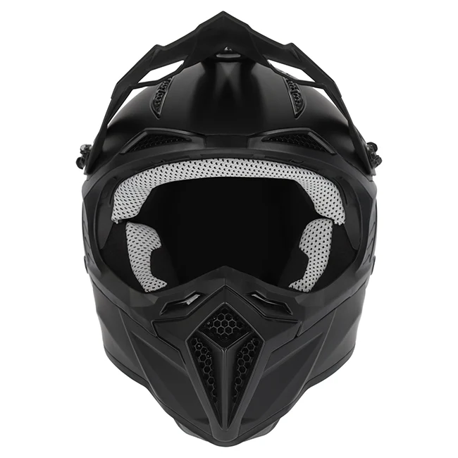 M2R X2.1 Matte Black Youth Helmet - Image 3