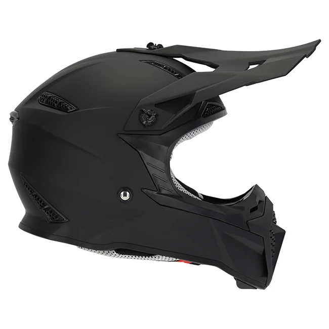 M2R X2.1 Matte Black Youth Helmet - Image 4