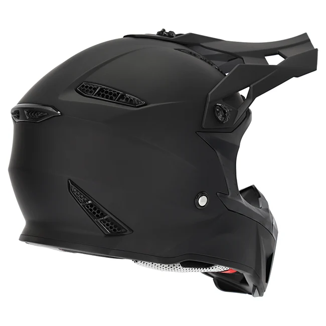 M2R X2.1 Matte Black Youth Helmet - Image 5