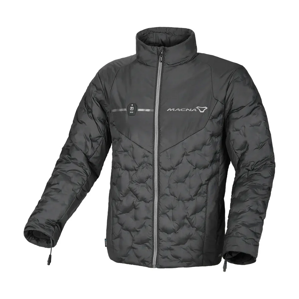 Macna Ascent Black Heated Base Layer Jacket