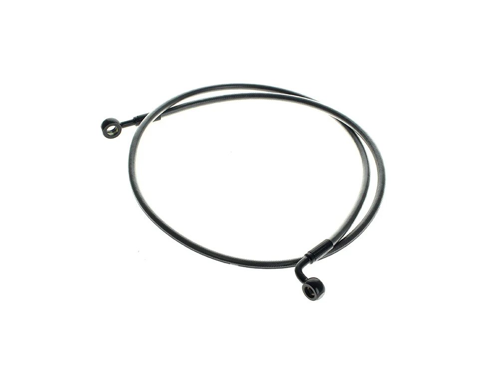 Magnum Shielding MS-46446SW Black Pearl 46" E-Z Align Front Brake Line w/7/16" x 180 Degree Banjo