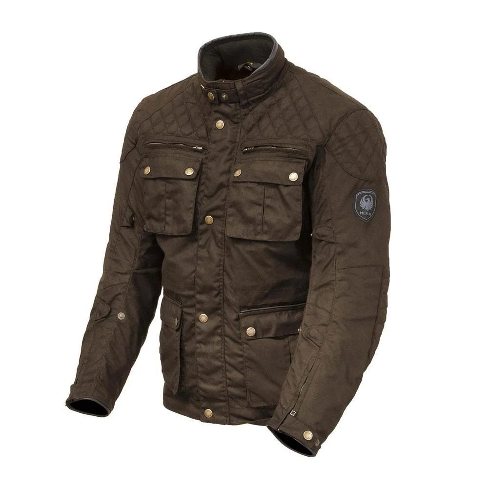 Merlin Edale D3O Olive Wax Cotton Jacket [XL][INTERNAL] - Image 2