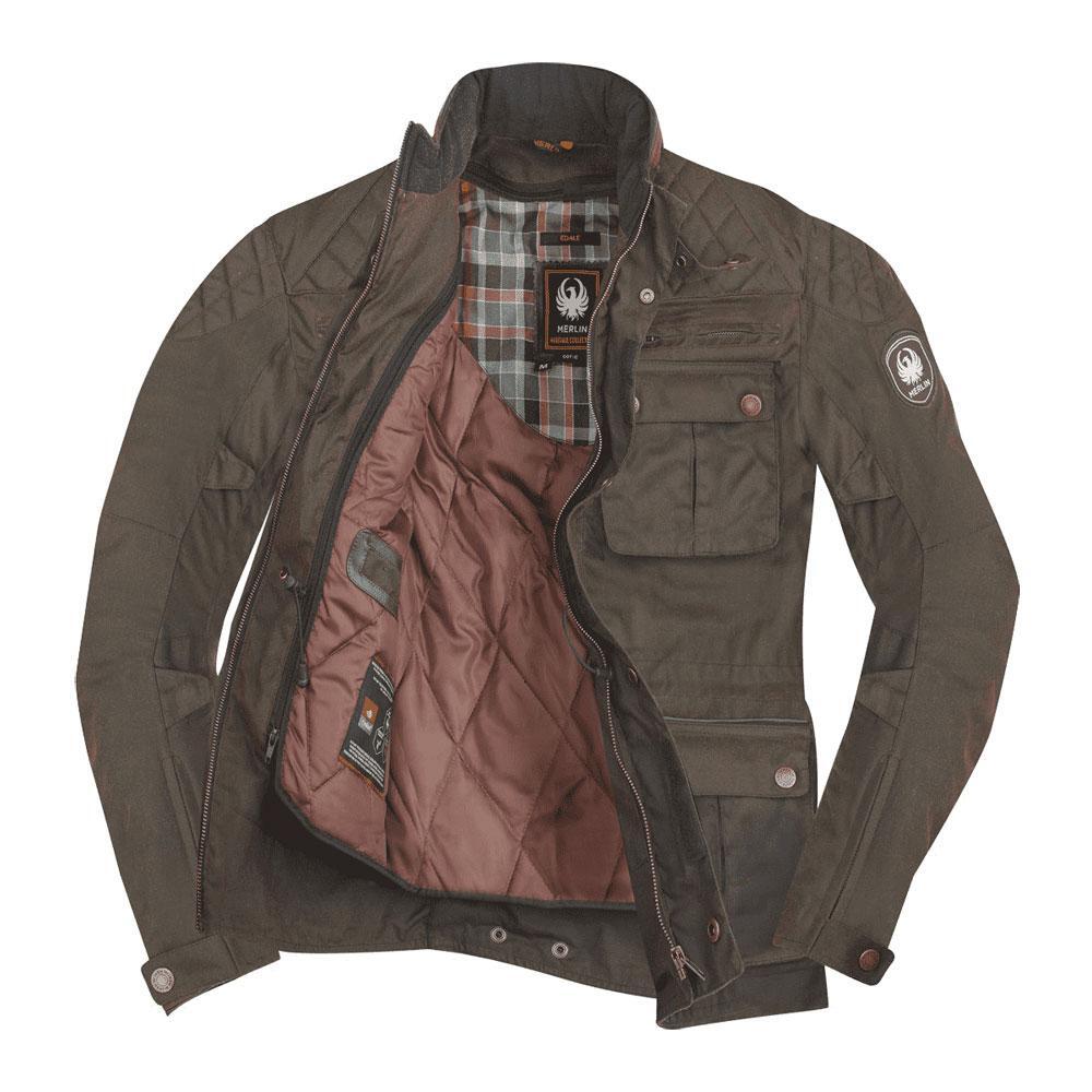 Merlin Edale D3O Olive Wax Cotton Jacket [XL][INTERNAL] - Image 4