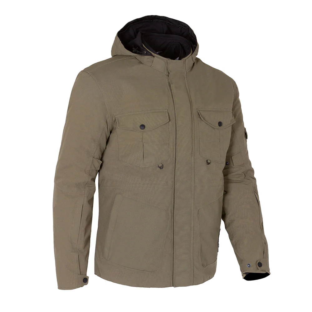 Merlin Jagger Urban Utility D3O Olive Leisure Moto Textile Jacket - Image 2