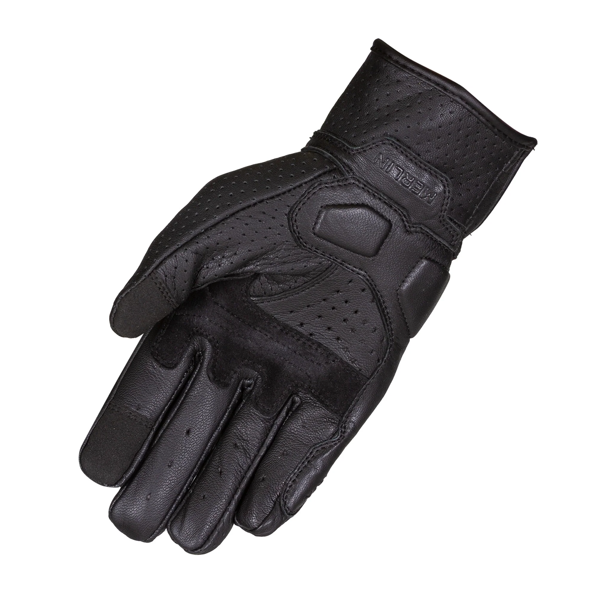 Merlin Legacy D3O Black Womens Leather Gloves - Image 2