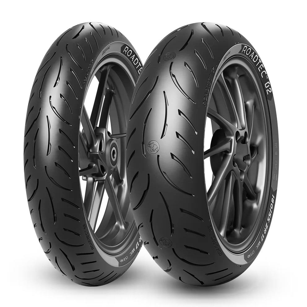 Metzeler Roadtec 02 Front Tyre 120/70 ZR-17 M/C 58W Tubeless - Image 3