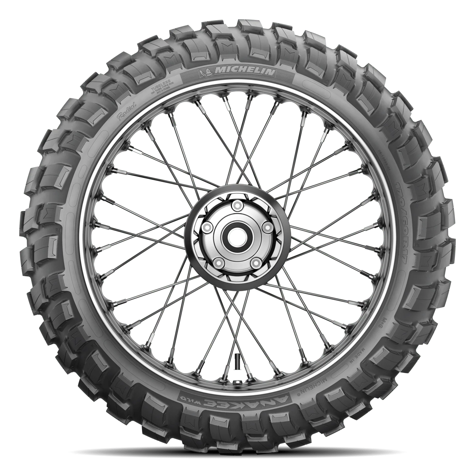 Michelin Anakee Wild Rear Tyre 170/60 R-17 72R Tubeless - Image 2