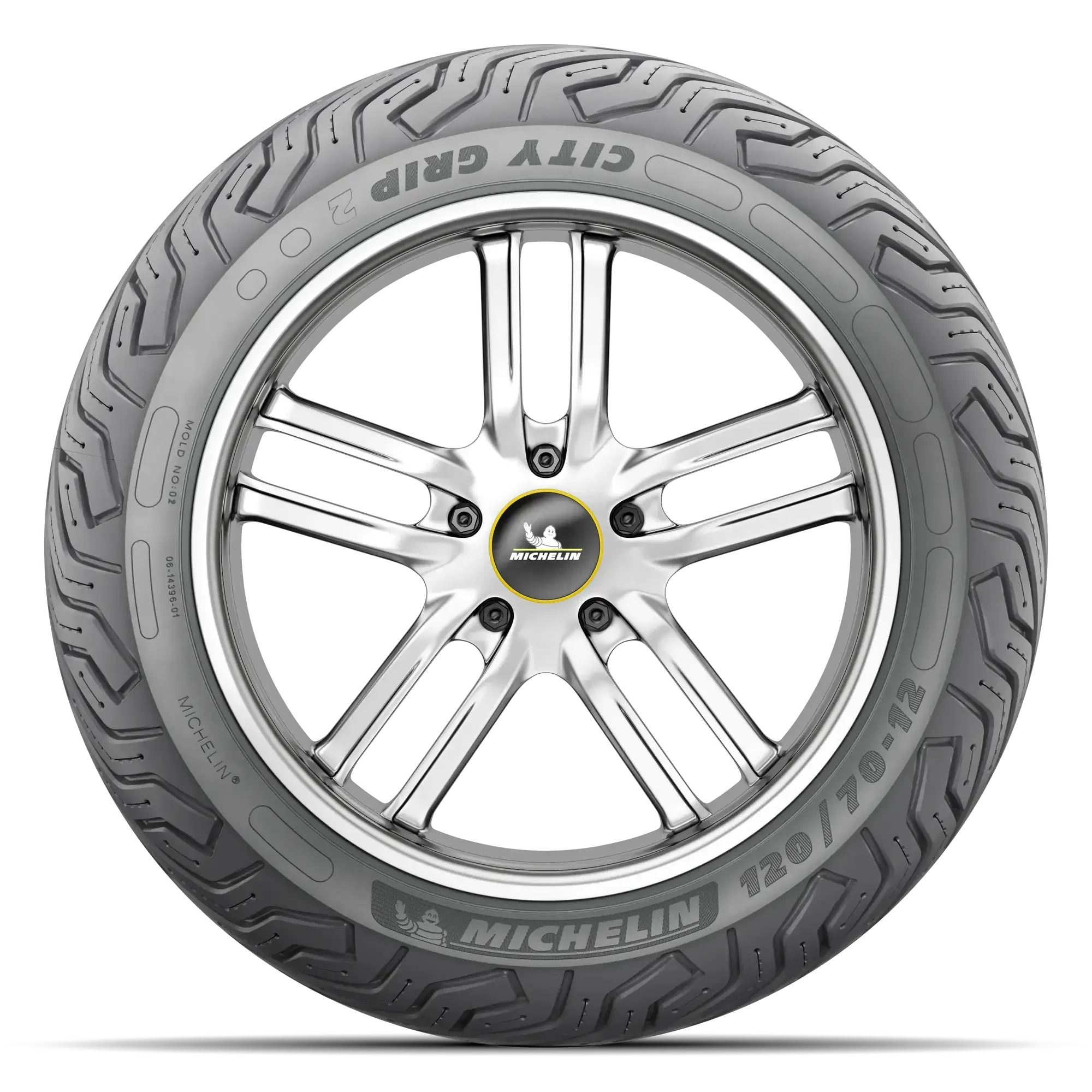 Michelin City Grip 2 Front Tyre 110/70-13 48S Tubeless - Image 2