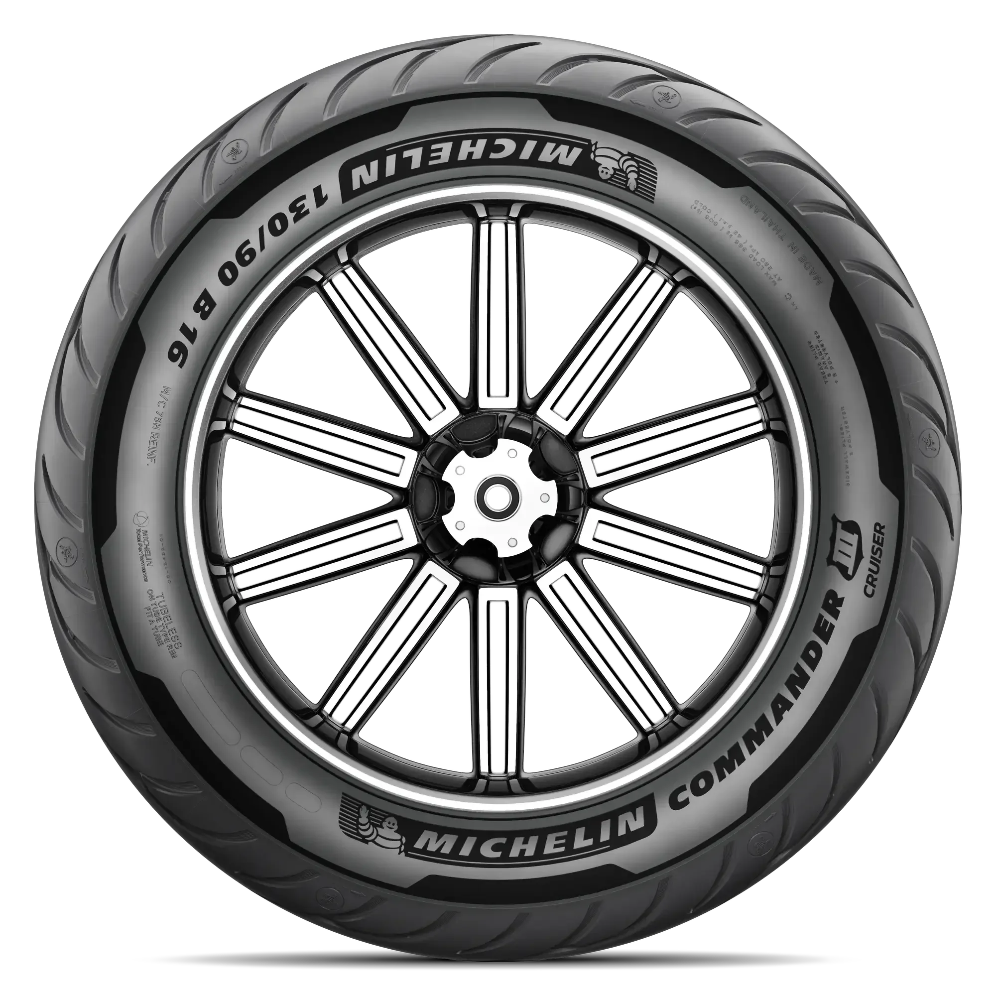 Michelin Commander III Cruiser Front Tyre 100/90 B-19 57H Tubeless - Image 2