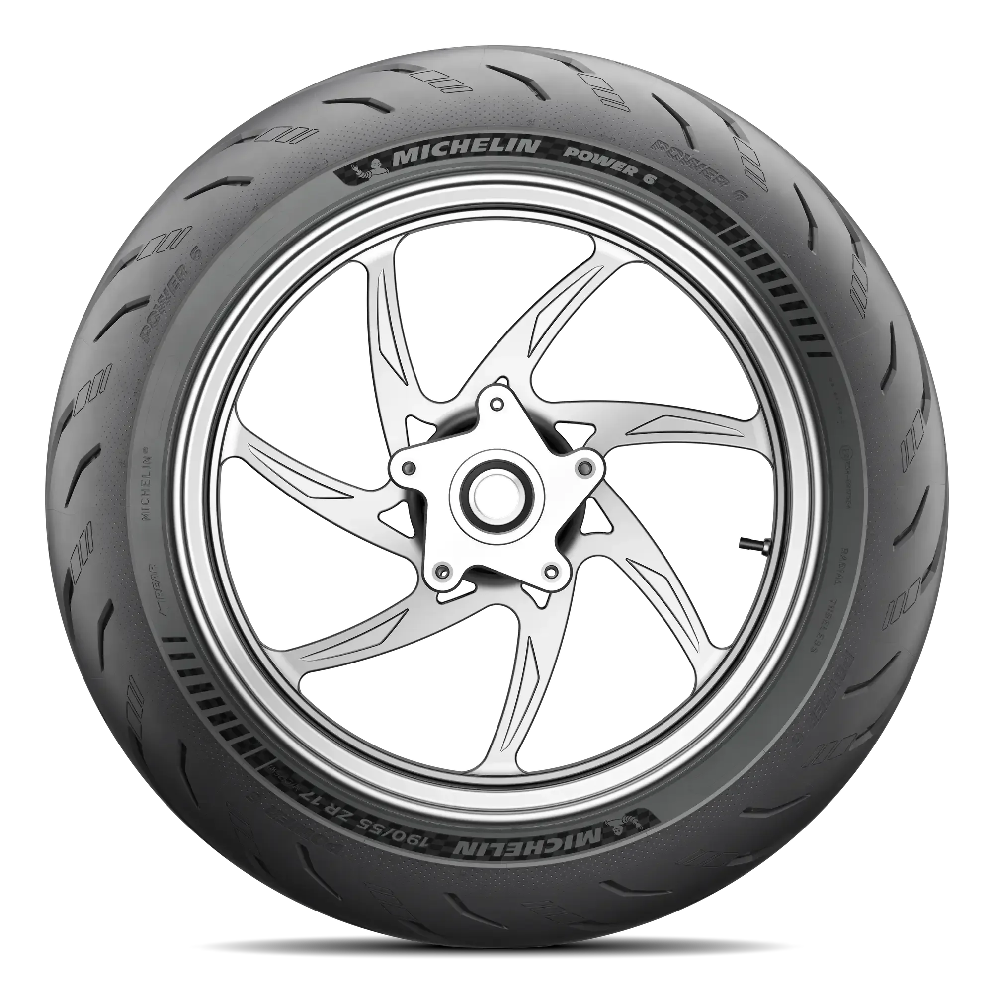Michelin Power 6 Rear Tyre 140/70 ZR-17 M/C 66W Tubeless - Image 2