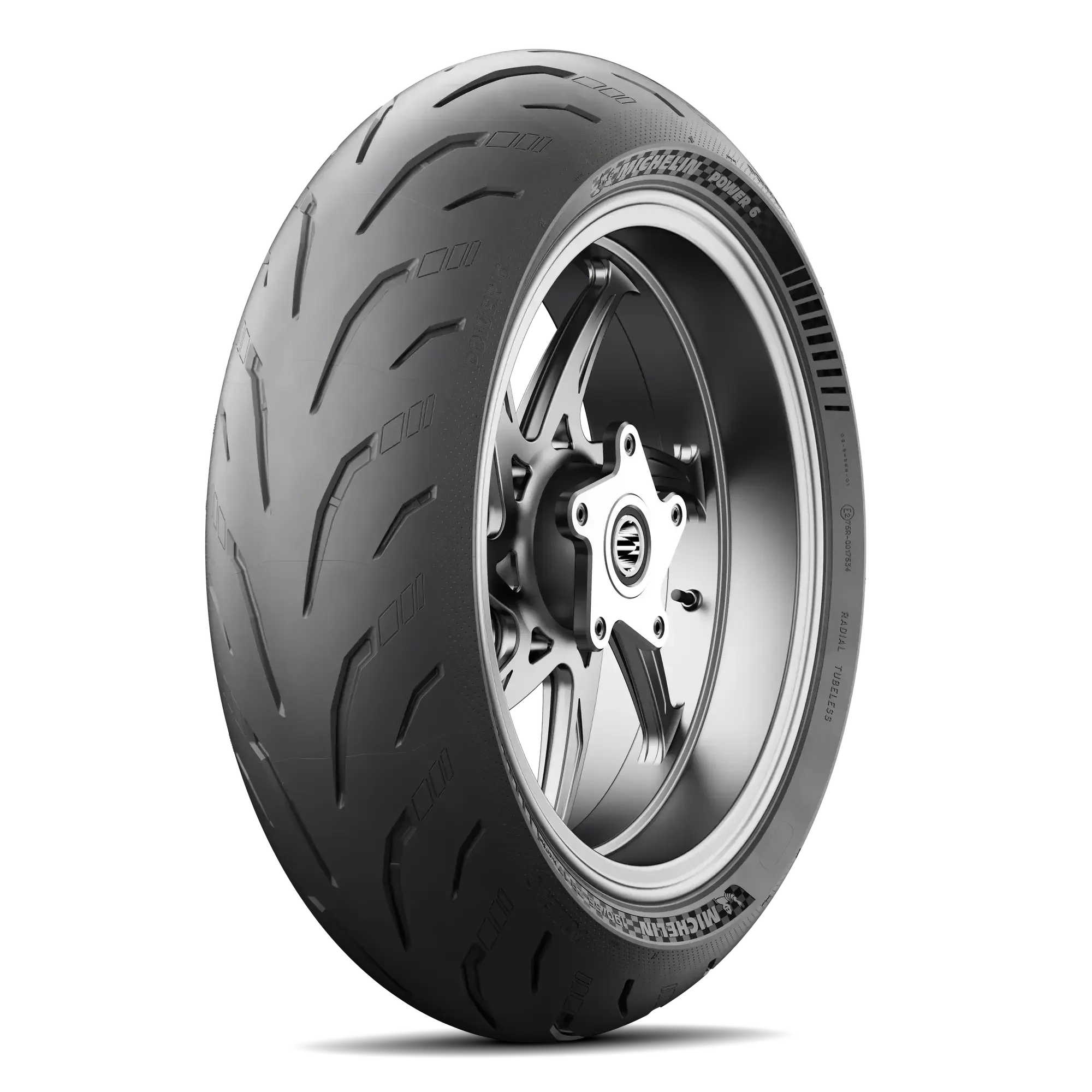 Michelin Power 6 Rear Tyre 190/55 ZR-17 75W Tubeless