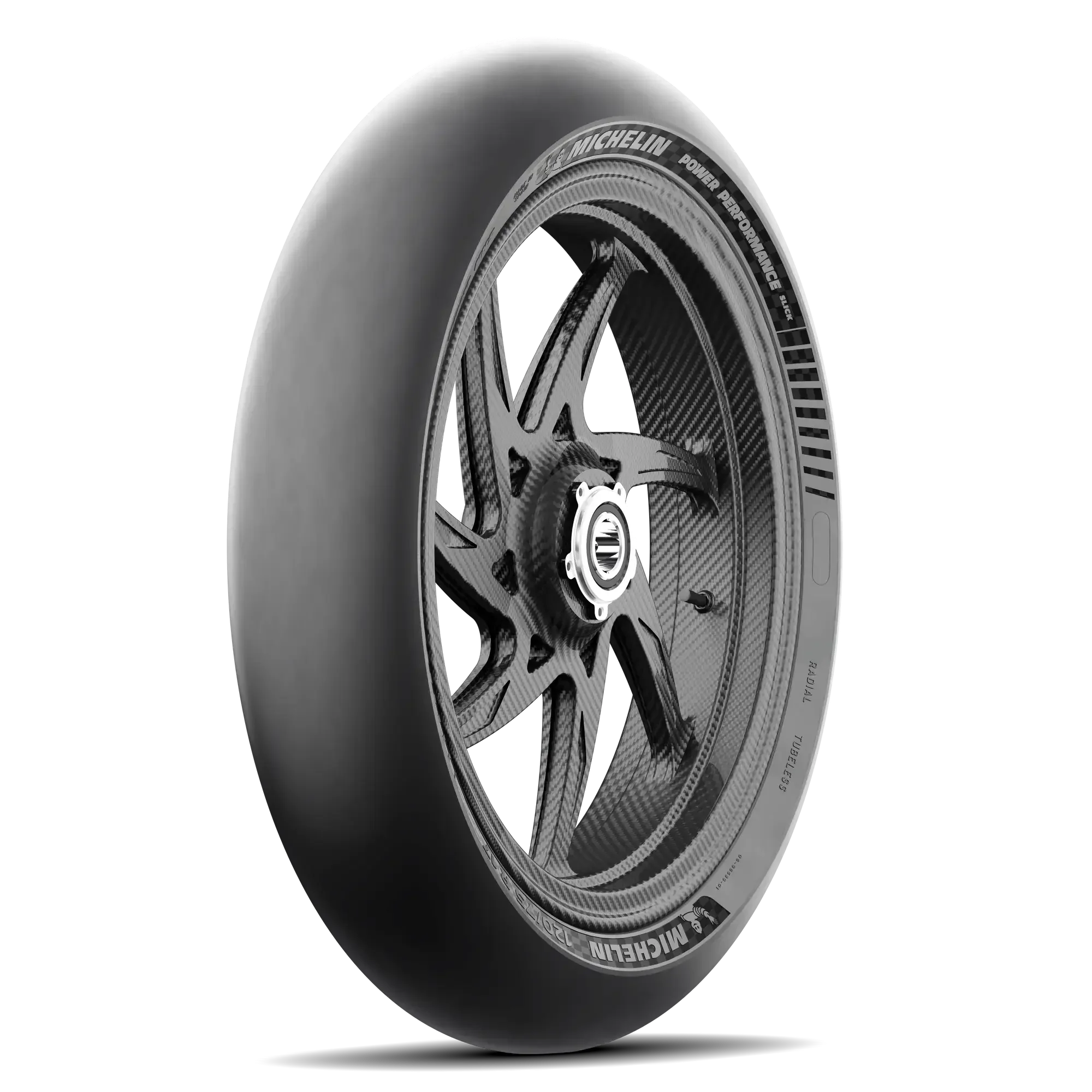 Michelin Power Performance Slick Medium Front Tyre 120/70 R-17 M/C 58V Tubeless