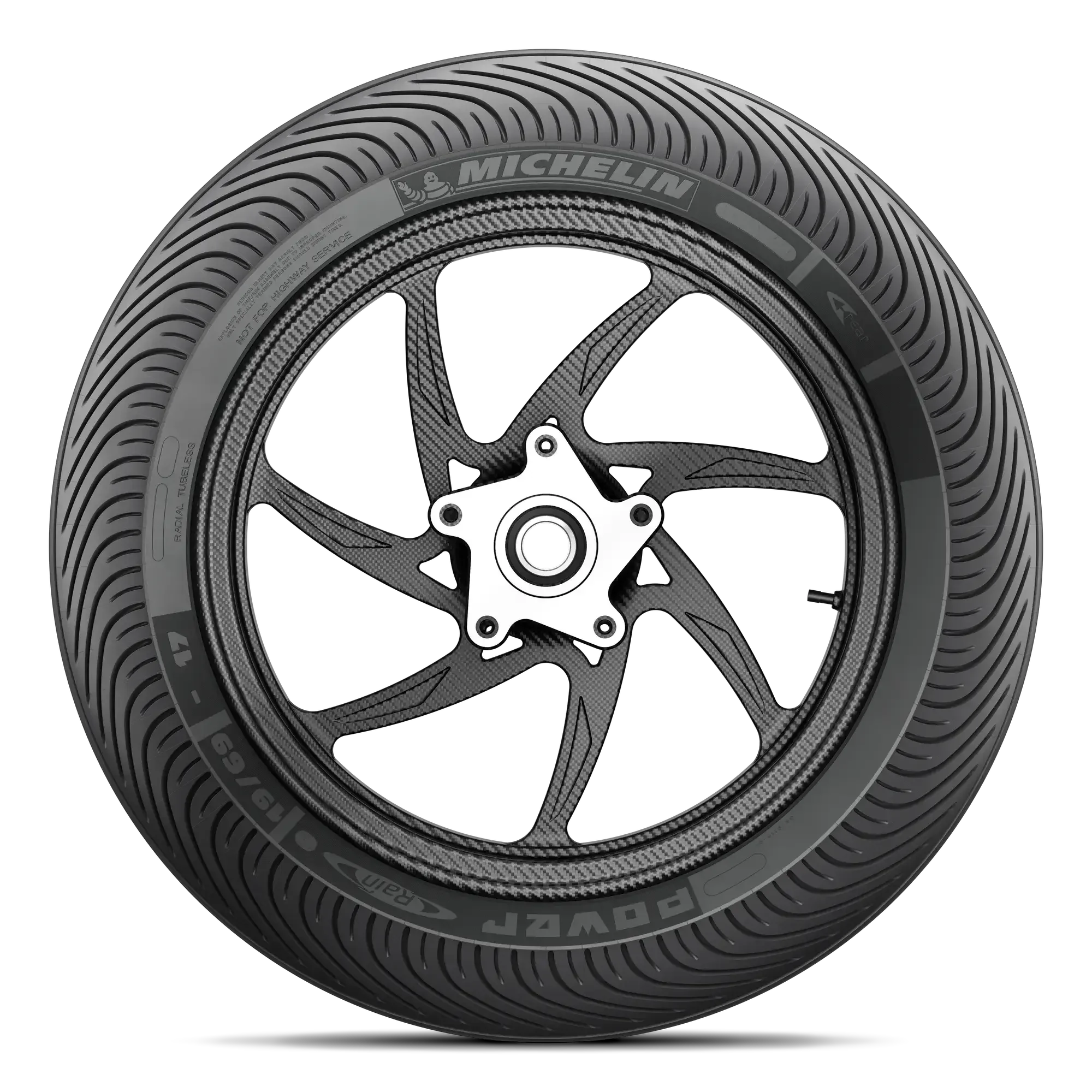 Michelin Power Rain Rear Tyre 190/69 R-17 Tubeless - Image 2