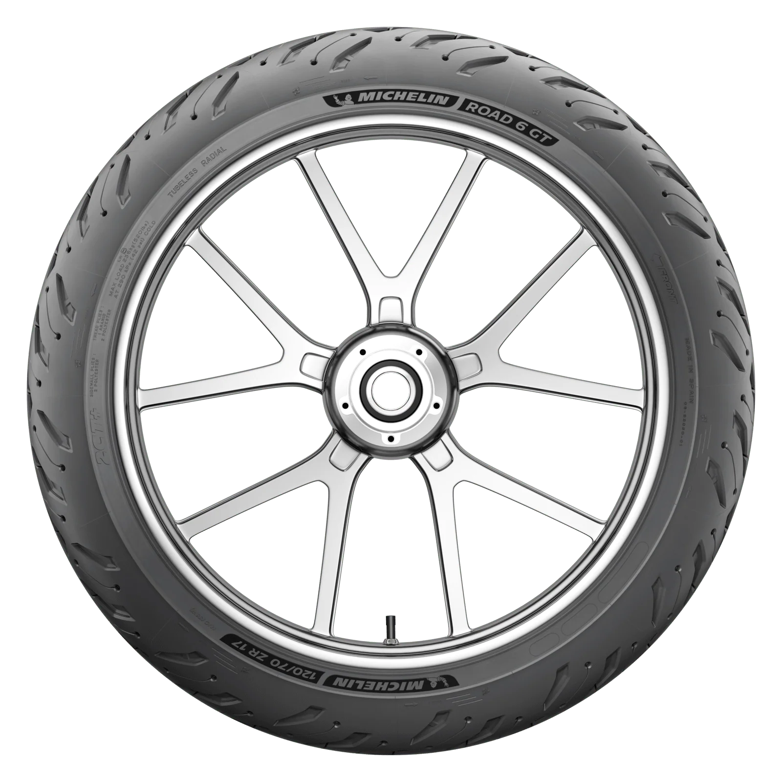 Michelin Road 6 GT Front Tyre 120/70 ZR-17 58W Tubeless - Image 2