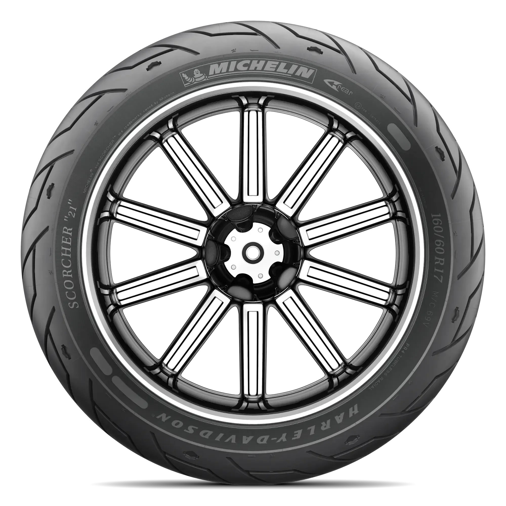 Michelin Scorcher 21 Rear Tyre 160/60 R-17 M/C 69V Tubeless - Image 2