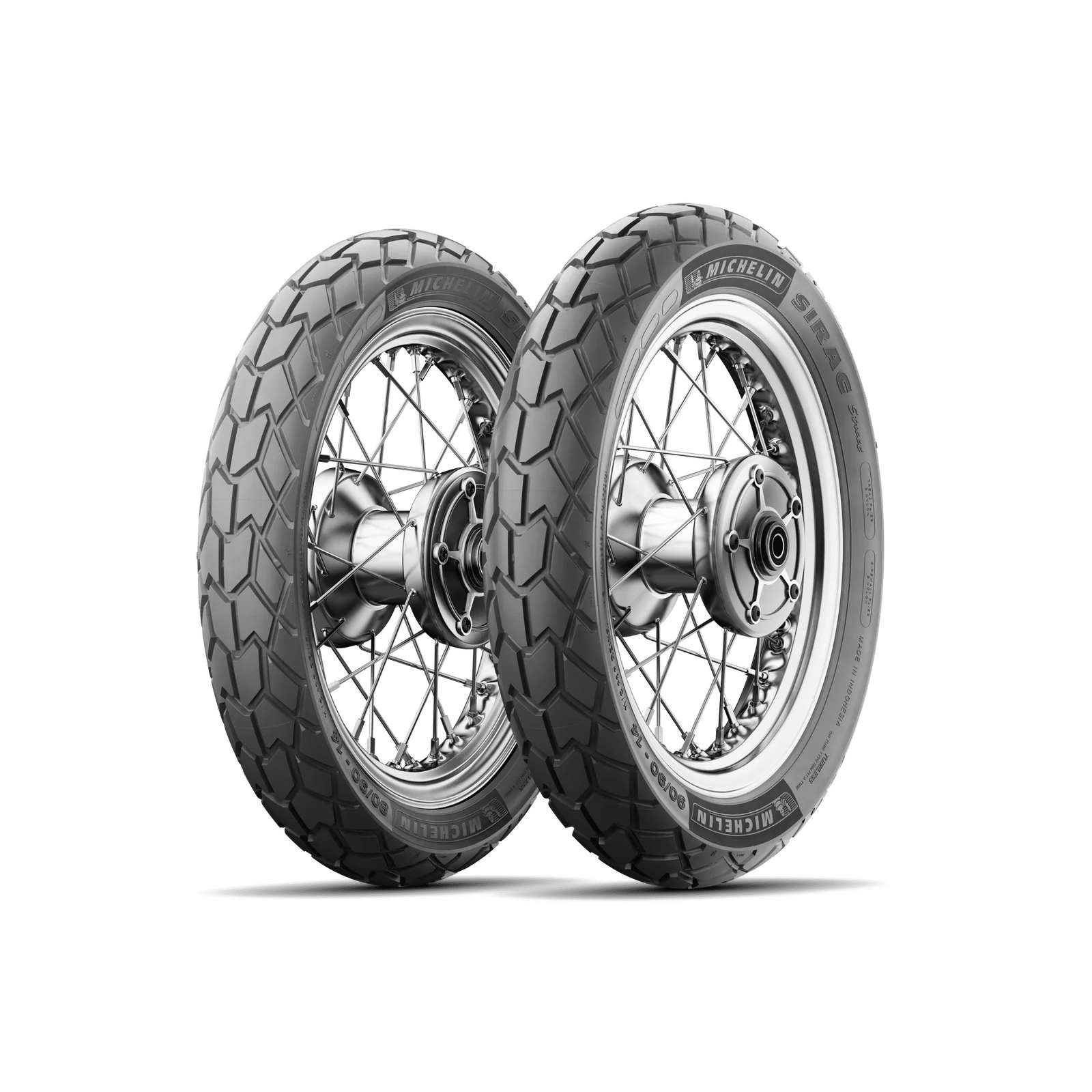 Michelin Sirac Rear Tyre 120/90-17 64T Tube Type - Image 2