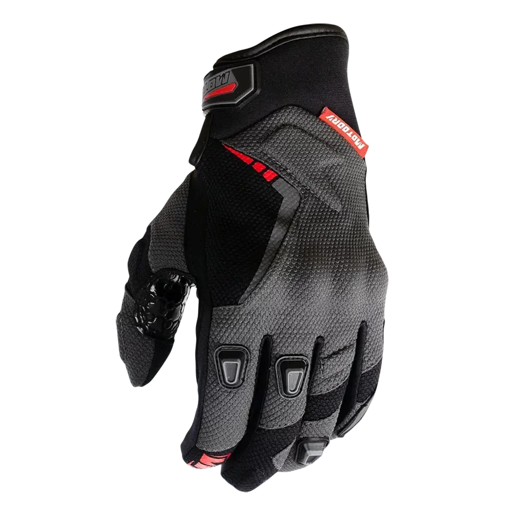 MotoDry Desert Red/Black Gloves