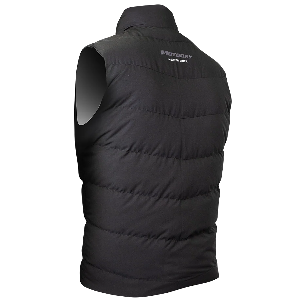MotoDry Heated Black Womens Vest - Image 2