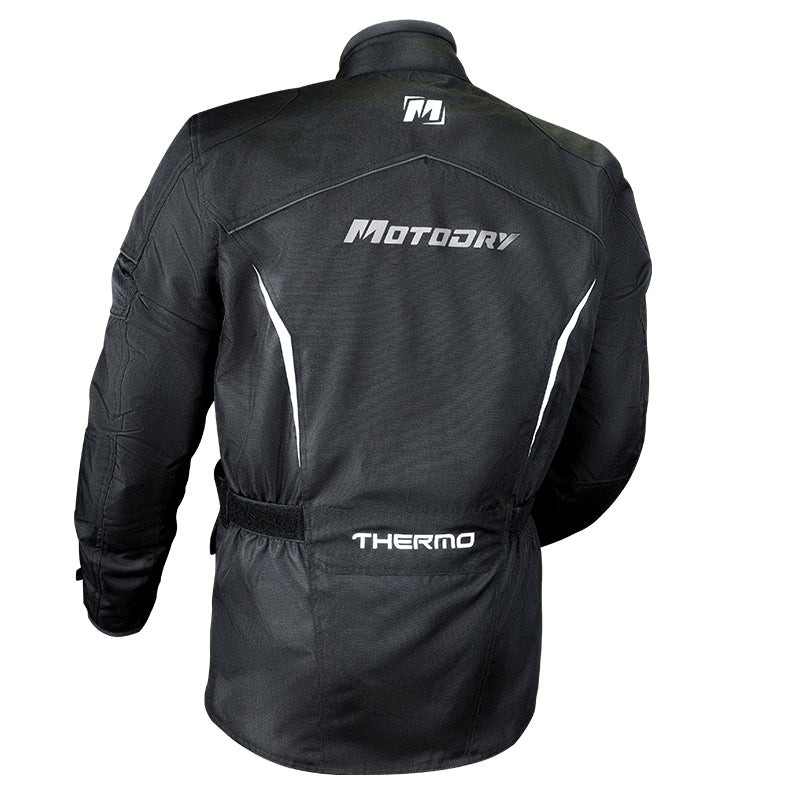 MotoDry Thermo Black Textile Jacket - Image 2