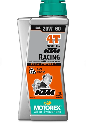 Motorex KTM Racing 4T SAE 20W/60 Engine Oil 1L