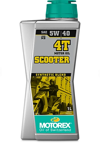 Motorex Scooter 4T SAE 5W/40 JASO MB Engine Oil 1L