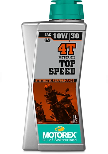 Motorex Top Speed 4T SAE 10W/30 MA2 Engine Oil 1L
