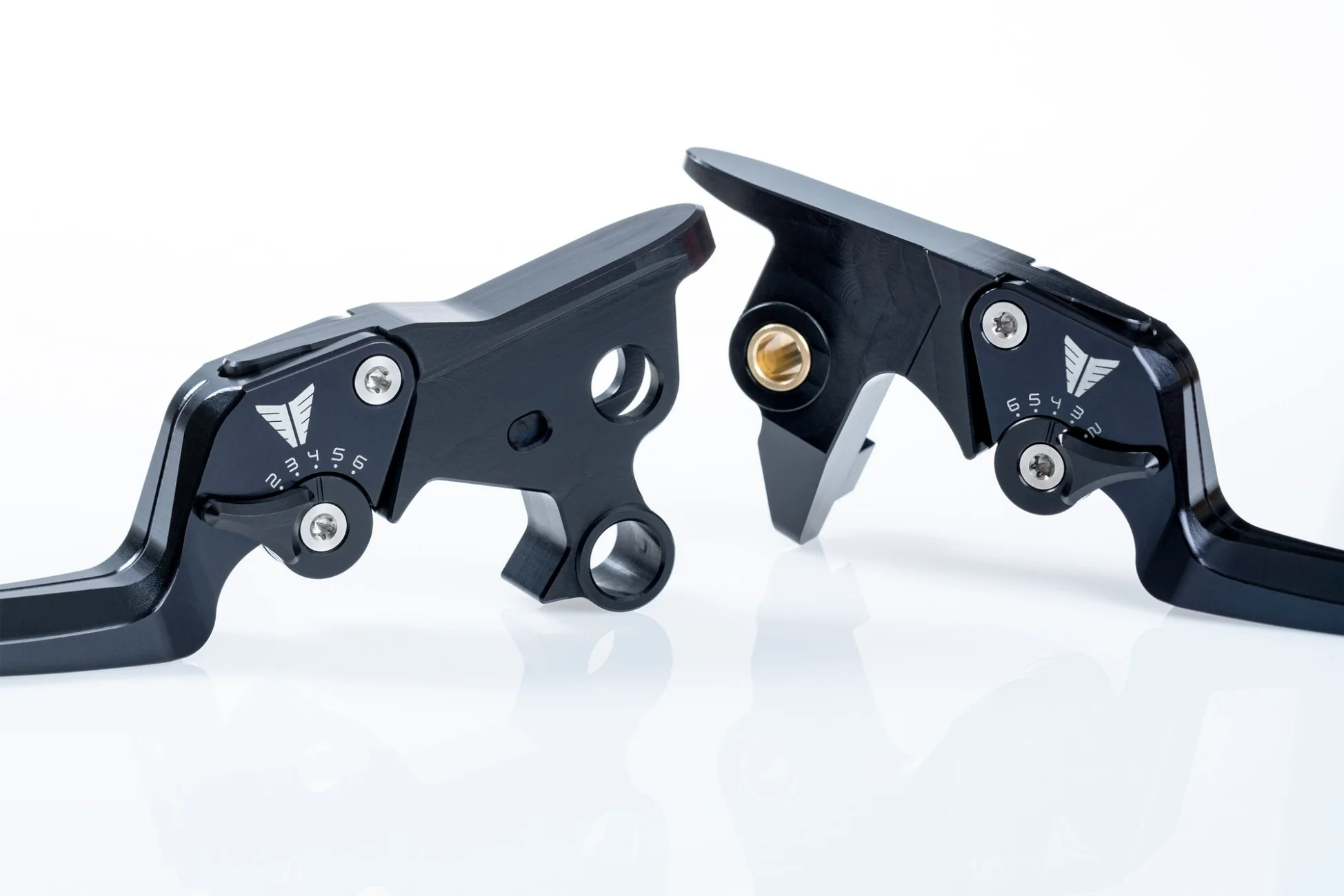 Muller Motorcycle AG MUL-150-20 Adjustable Levers Black for Harley-Davidson Softail 25-Up - Image 2