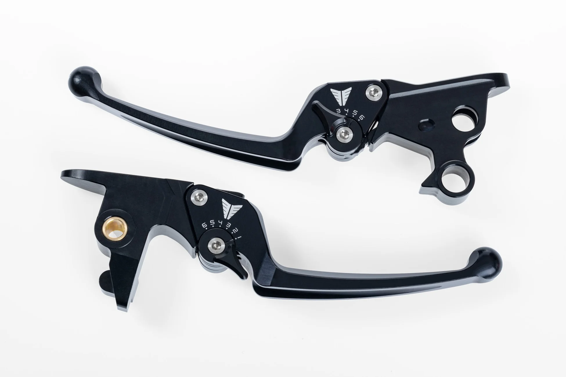 Muller Motorcycle AG MUL-150-40 Adjustable Levers Black for Harley-Davidson CVO Touring 23-Up/Street Glide/Road Glide 24-Up